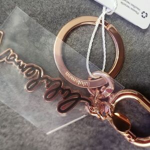 Lululemon Athletica Gold Key & Card Holder